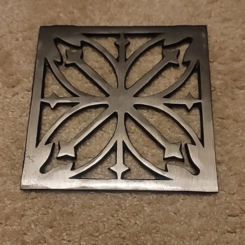 Decorative Square Trivet - Picture 1 of 2